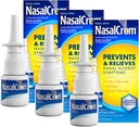 NasalCrom Nasal Spray Allergy Symptom Controller | 200 Sprays | .88 FL OZ (3 Pack)