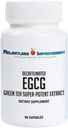 EGCG Green Tea Extract 90 Capsules 670mg Extract Per Capsule Standardized to High Potency 98%+Polyphenols 60% EgCG Very Low Caffeine Gentle On Digestive System