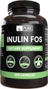 PURE ORIGINAL INGREDIENTS Inulin (365 Capsules) No Magnesium Or Rice Fillers, Always Pure, Lab Verified