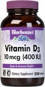 Bluebonnet Nutrition Vitamin D3 400 IU Softgels, Aids in Muscle and Skeletal Growth, Cholecalciferol from Fish Oil, Non GMO, Gluten Free, Soy Free, Dairy Free, 250 Softgels