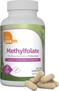 Zahler Methylfolate - Supports Healthy Fetal Development and Genetic Health - Methylated Folic Acid from 1000 mcg DFE L-Methylfolate - Kosher Non GMO Methyl Folate Supplement for Women (120 Capsules)