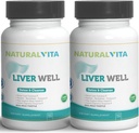 Liver Well (2) Cleanse, Metabolic Support Dtox - Liver Supplement for Liverwell Health with Milk Thistle Extract