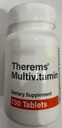 Multivitamin Therems (A 1500mcg C 90mg D 400IU E 13.6mg Thiamine 3mg Riboflavin 3.4mg Niacin 20mg B6 3mg Folate 400mcg B12 9mcg Biotin 30mcg Calcium 45mg Phosphorus 35mg 130 ct (Non Returnable)