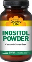 Country Life Inositol Powder, 4-Ounce