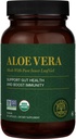 Global Healing Aloe Vera Bio-Active Organic Leaf Supplement - 200x Concentrate Formula with Highest Concentration of Acemannan - Aloin-Free - Gut Health & Immune Support - 60 Capsules