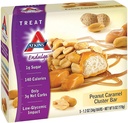 Atkins Peanut Caramel Cluster Bar, Dessert Favorite, High in Fiber, 3g Net Carb, 1g Sugar
