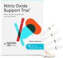 Berkeley Life Professional - Nitric Oxide Booster & Test Strips - 20 Day Capsules and 4 Test Strips - Trial Pack