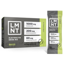 LMNT Zero Sugar Electrolytes - Citrus Salt | Drink Mix | 30-Count
