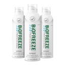 Biofreeze Professional Pain Relief Spray for Knee, Neck, Hip, Joint, Shoulder, & Simple Backache, Arthritis Pain Reliever, Sore Muscle Relief, Colorless Menthol Spray 4 Fl Oz (Pack of 3)