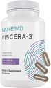 SANE MD - Viscera 3 Postbiotics with Tributyrin - Sodium Butyrate Supplement for Gas and Bloating Relief - Gut Health - IBS & Leaky Gut Butyric Acid Supplement - NSF Certified - 30 Capsules