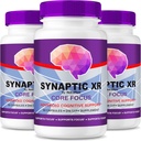 NutraRize (Pack of 3 Synaptic XR – Daily Support Capsules with a Balanced Blend for Focus, Sharpness, and Everyday Performance| Easy-to-Take Pills for Daily Wellness (180 Capsules)