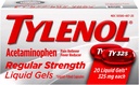 Tylenol Regular Strength Liquid Gels, 20 Count