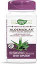 Nature's Way AloeMaxLax with Cascara Sagrada, Occasional Constipation Relief*, 100 Vegan Capsules