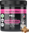Pet Chef Urinary Cat Treats Low-Calorie UTI Support with Cranberry &amp; Probiotics Holistic Kidney &amp; Bladder Health - Natural Supplements for Cats - Improve Digestion &amp; Stool Quality Organic Ingredients