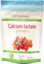 Calcium Lactate-Calcium Lactate Powder - Calcium Supplement, Food Grade Calcium Lactate - Calcium Lactate Supplement, 4 oz 113 g