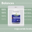 Healthy Triglycerides - Balances Triglyceride Levels to Normal Range - 100% Herbal and Natural
