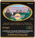2 Pack of Polenectar Brazil Green Bee Propolis 60 Softgels 300 mg