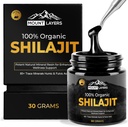 Pure Shilajit Resin with Fulvic Acid - Himalayan Shilajit for Men & Women with 85+ Trace Minerals - Supports Metabolism - Bone Health and Immune System - 500mg - 60 Servings - 30g Jar