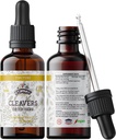 Cleavers Tincture, Organic Cleavers Extract, Cleavers Drops (Galium aparine) Dried Herb