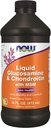 NOW Supplements, Glucosamine & Chondroitin with MSM, Liquid, Joint Health, Mobility and Comfort*, 16-Ounce