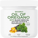 Oil of Oregano with Black Seed Oil Softgels, Oregano Oil Capsules Organic, 2 in 1 6000mg Oil of Oregano with Black Seed Oil 200mg, 300 Count