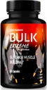 Bulk Extreme Superior Muscle Building Advanced Formula, Bulk Extreme for Lean Muscle Mass for Men, All Natural Muscle Builder, Male Pills for Physical Performance, Reviews (60 Capsules)