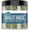 Earthborn Elements Barley Grass 200 Capsules, Pure & Undiluted, No Additives