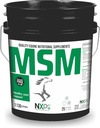 MSM (Methylsulfonylmethane) - Horse Joint Health, Comfort, Mobility & Support Supplement for Horses - 25 lb (1136 Servings)