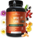 Optic Care Eye Vitamins – Lutein, Zeaxanthin, Vitamins A C E, Zinc, Copper – Antioxidant & Micronutrient Formula with Chrysanthemum & Goji Berry for Vision Support & Eye Strain Relief – 60 Capsules