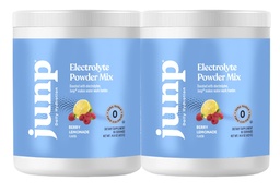 JUNP Electrolytes Powder No Sugar No Carbs – Fresh Berry Lemonade Keto Drink Mix - Potassium & Salt Electrolyte Hydration Powder Zero Calorie Sugar Free Electrolyte Powder, 90 Servings (Pack of 2)