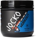 Jocko Fuel Pre Workout for Men & Women - High Stim Low Sugar Blend with Beta Alanine + L-Citrulline, Support Muscle Pump, Energy, & Recovery, 200mg of Caffeine Nitro Pop, 30 Servings 1.31lbs (594 G)