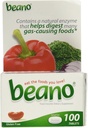 Beano Extra Strength Gas Prevention and Digestion Support Tablets, Helps Prevent Bloating and Discomfort, 100 Tablets