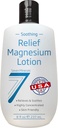Seven Minerals Magnesium Lotion for Sleep, Soothing Relief & Relaxation - Highly Concentrated Magnesium for Better Sleep, Feet & Joint Care. Non-Greasy Lotion with Skin Friendly Ingredients - 8 fl oz