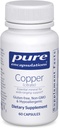 Pure Encapsulations Copper (Citrate) | Highly Bioavailable Form of Copper | 60 Capsules