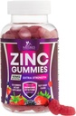 Zinc Gummies 50mg - Bone Skin & Immune Support Health Gummy & Premium Antioxidant Chewable for Adults - High Absorption Vegan, Gluten Free Zinc Supplements Vitamin - Tasty Berry Flavor - 120 Gummies