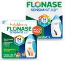 Flonase Sensimist Allergy Relief Nasal Spray for Adults and Kids - 120 Sprays Total (2 Bottles of 60 Sprays Each)