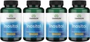 Swanson Inositol 650 Milligrams 100 Capsules (4 Pack)
