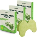 Wellnee Original Herbal Knee Patch - Wellknee Plaster for Knee Support & Muscle Pain - Maximum Strength for a Temporary Relief - Adhesive Heat Patches Made with Natural Herbs for Wellness (30 Pads)