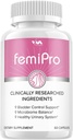 (1 Pack) Femi Pro Probiotics - FemiPro Advanced Formula Bladder Control Support, Microbiome Balance, Healthy Urinary System, 60 Capsules