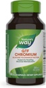 Nature's Way GTF Chromium, Glucose Tolerance Factor, Supports Healthy Glucose Metabolism*, 200 mcg Chromium per Serving, 100 Vegan Capsules (Packaging May Vary)