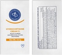 Soothing Hydrocortisone Cream 1%, 48 Individual Packets, for Skin Irritation, Rashes, Itching and Minor Pain Relief