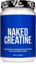NAKED Pure Micronized Creatine Monohydrate Powder - Unflavored, 500g, 1.1lb Bulk - Vegan, Non-GMO, Gluten-Free, Soy-Free, No Fillers, Supports Muscle Growth & Strength - 100 Servings