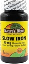 Nature's Blend Slow Iron 50 mg (160 mg) Compare to Slow Fe® 60 Tablets