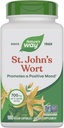 Nature's Way St. John's Wort Herb, Promotes a Positive Outlook*, 700 mg per 2-Capsule Serving, Non-GMO Project Verified, Vegan, 180 Capsules (Packaging May Vary)