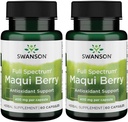 Swanson Full Spectrum Maqui Berry 400 mg 60 Caps (2 Pack)