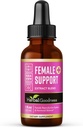 Herbal Goodness Female Support Supplement 1 Fl. oz – Natural Herbal Blend for Women’s Hormonal Health, Energy & Wellness – Adaptogenic Liquid Formula – Non-GMO, Gluten-Free – 1 Bottle