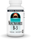 Source Naturals Niacinamide B-3-1500 mg, 100 Tablets