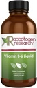 Vitamin B6 Liquid 50mg with Magnesium + Zinc | Adaptogen Research | 24 Servings / 4 Fluidoz