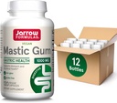 Jarrow Formulas Mastic Gum 1000 mg, Dietary Supplement for Gastrointestinal Health Support, 120 Veggie Capsules, 60 Day Supply, Pack of 12