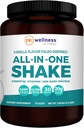 Reignite Wellness by JJ Virgin | Vanilla Paleo-Inspired All-in-One Shake | Gluten Free + Dairy Free Protein Powder | Contains 20G of Beef Protein with Vitamins, Minerals, Amino Acids | 30 Servings